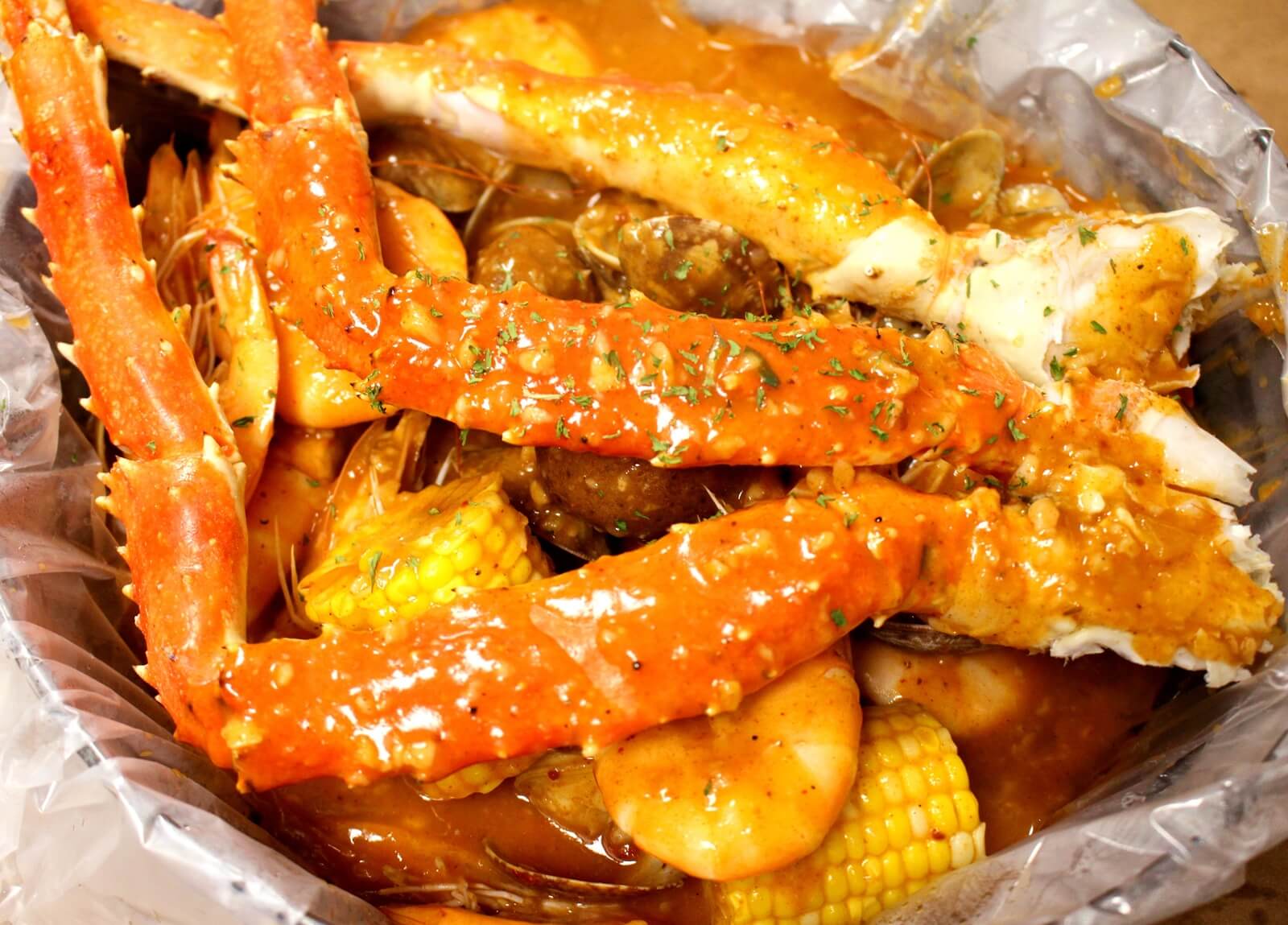 Seafood Combo 3 - 1LB Crawfish&1LB Shrimp & 1LB Clam